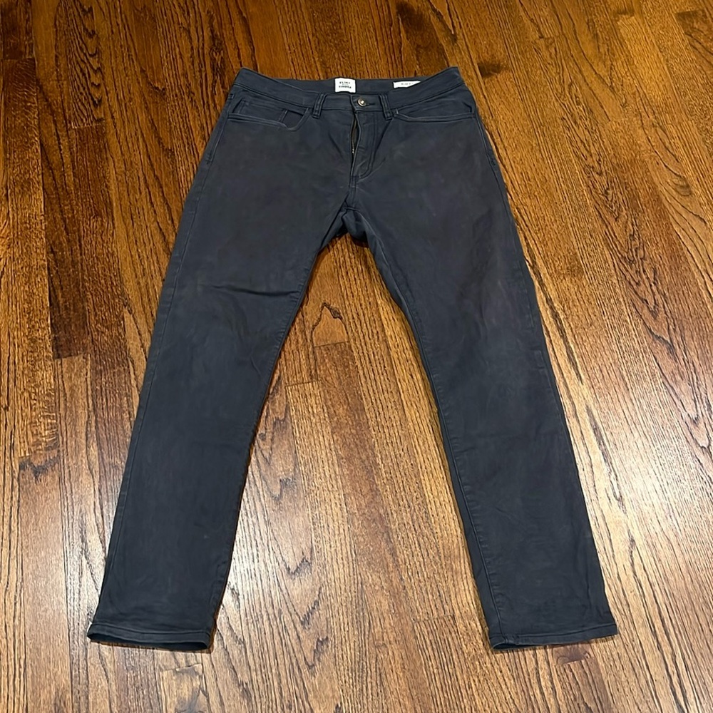 Huckleberry Flint and Tinder 365 Pants
Size 31 x 30, slim
Color is Washed Black